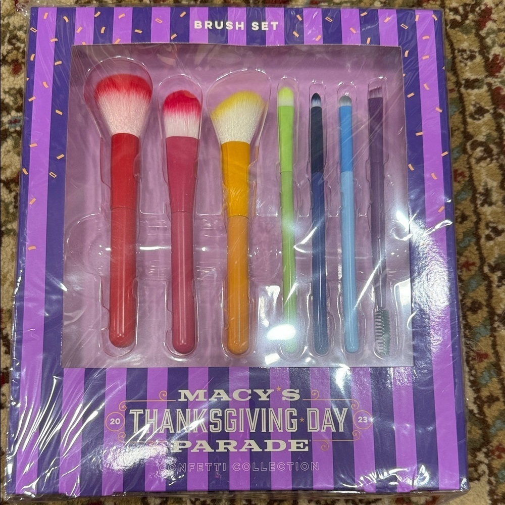 Macy's Colorful Brush Set